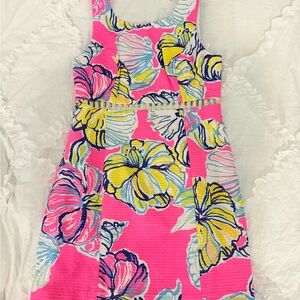 Lilly Pulitzer Pink Floral Dress